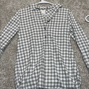 JCREW half FLANNEL